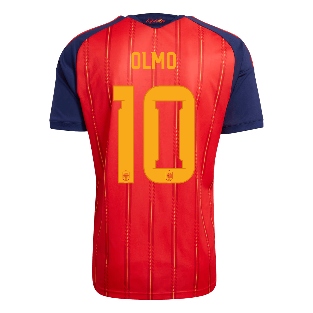 OLMO #10 Spain Home Soccer Jersey 2026