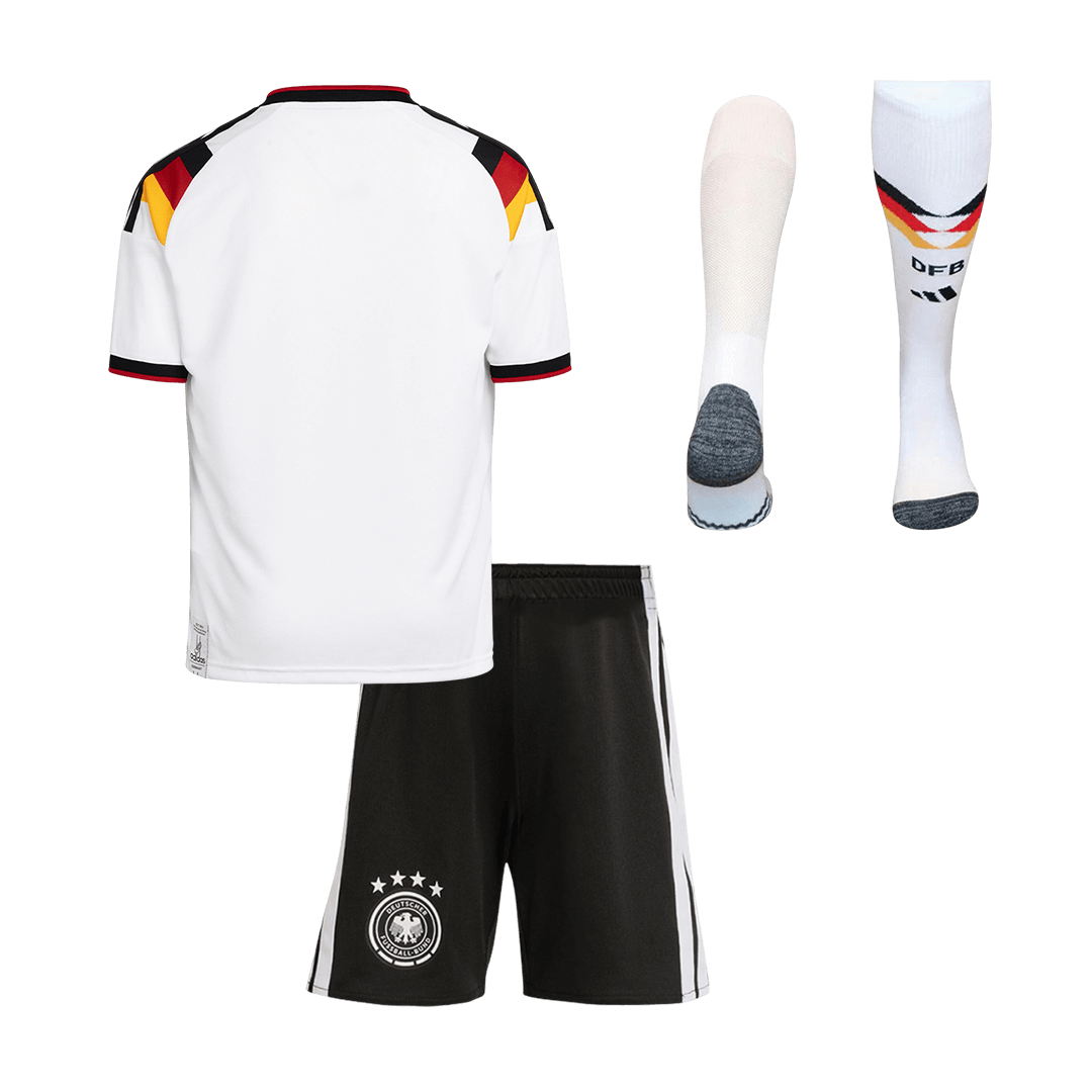 Germany Home World Cup Kids Soccer Jerseys Full Kit 2026