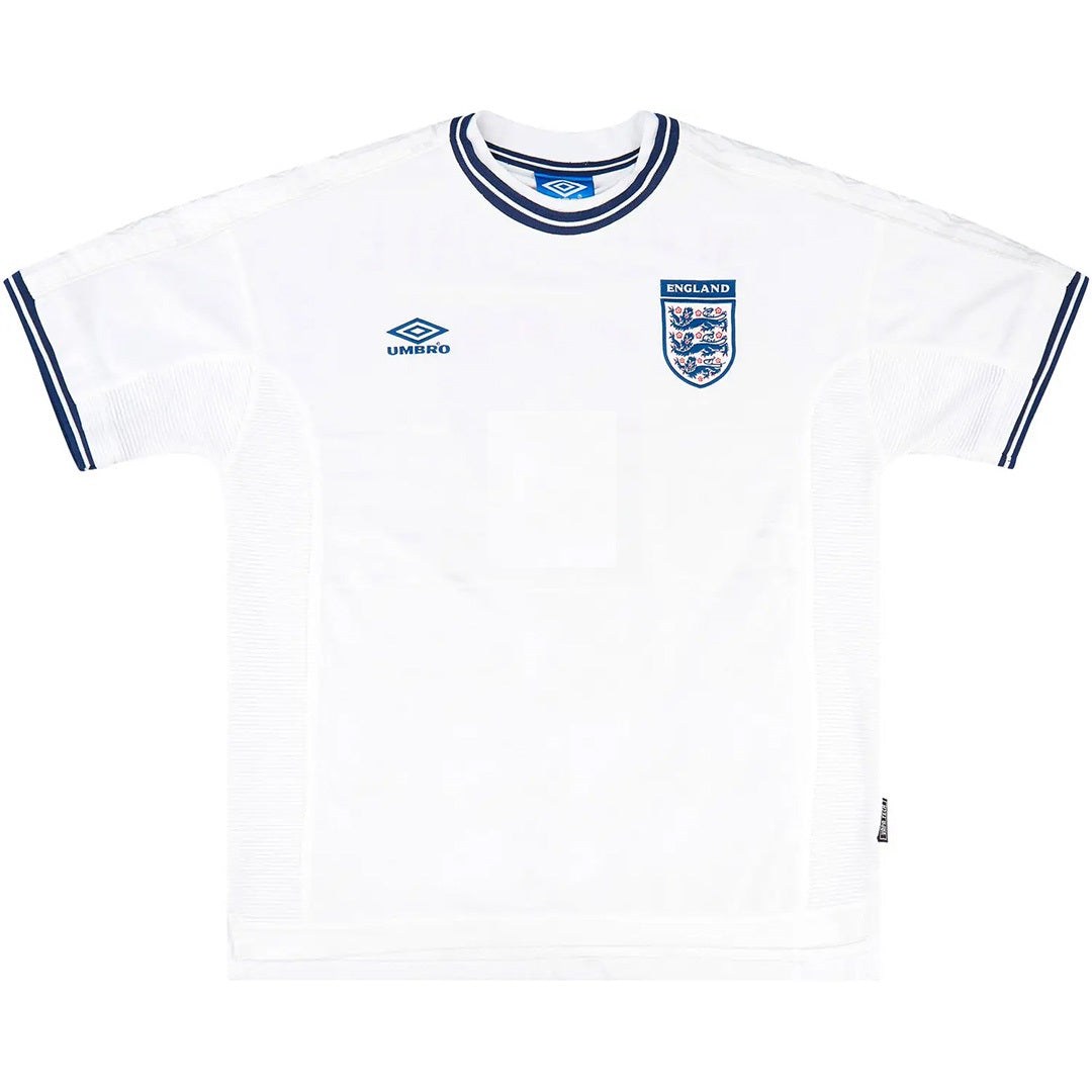 Retro Soccer Jersey England Home Euro Cup 2000