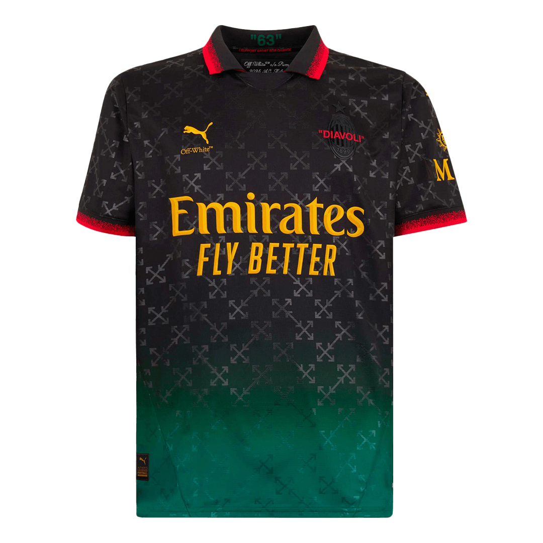 AC Milan RAFA LEAO #10 Fourth Away Soccer Jersey 2024/25