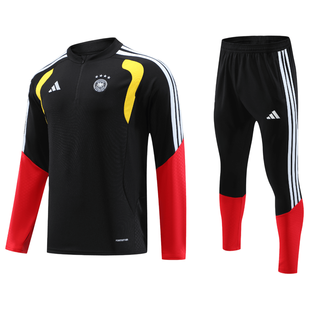 Kid's Germany Zipper Sweatshirt Kit(Top+Pants) 2026 Black