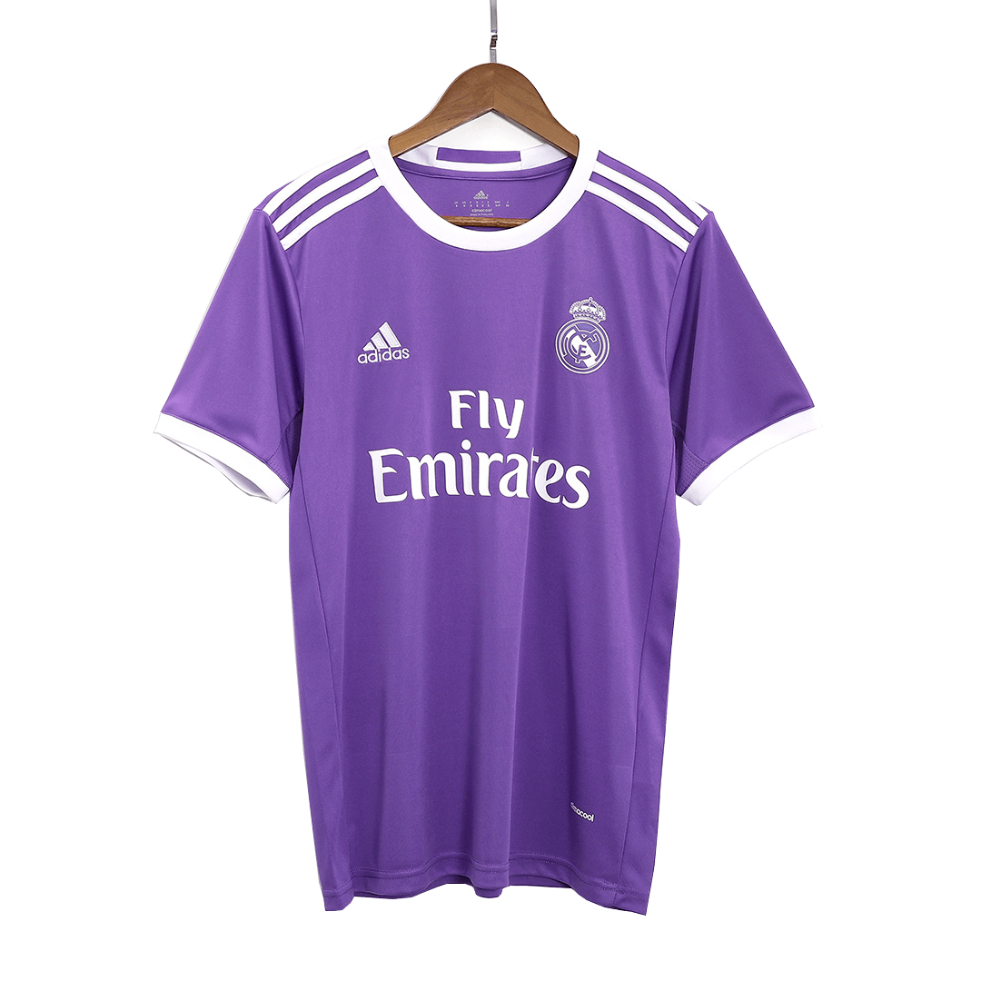 SERGIO RAMOS #4 Real Madrid Retro Jersey Away Soccer Shirt 2016/17