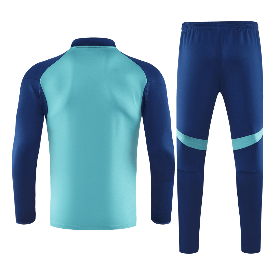 Arsenal 1/4 Zip Tracksuit 2025/26 Kids Green