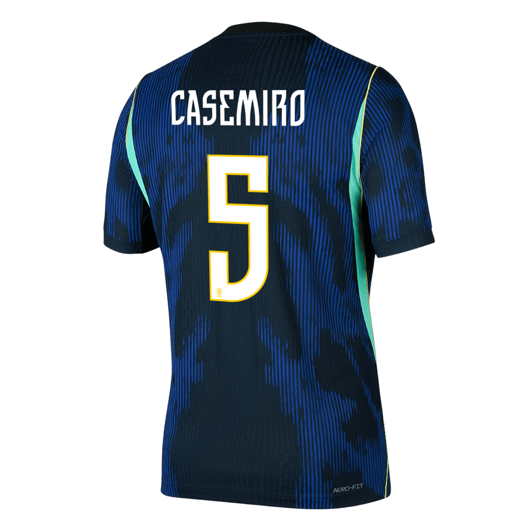 CASEMIRO #5 Brazil Away Player Version Jersey World Cup 2026