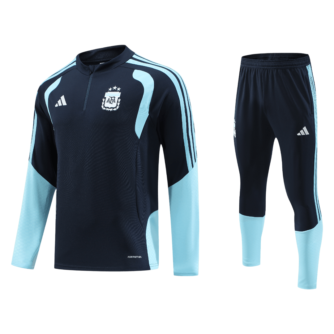 Kid's Argentina Zipper Sweatshirt Kit(Top+Pants) 2026 Navy