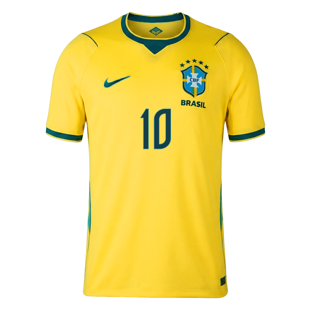 NEYMAR JR. #10 Brazil Home Soccer Jersey World Cup 2026