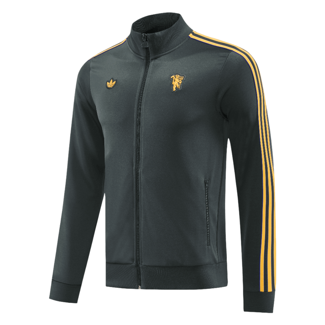 Manchester United Track Jacket 2025/26 - Black