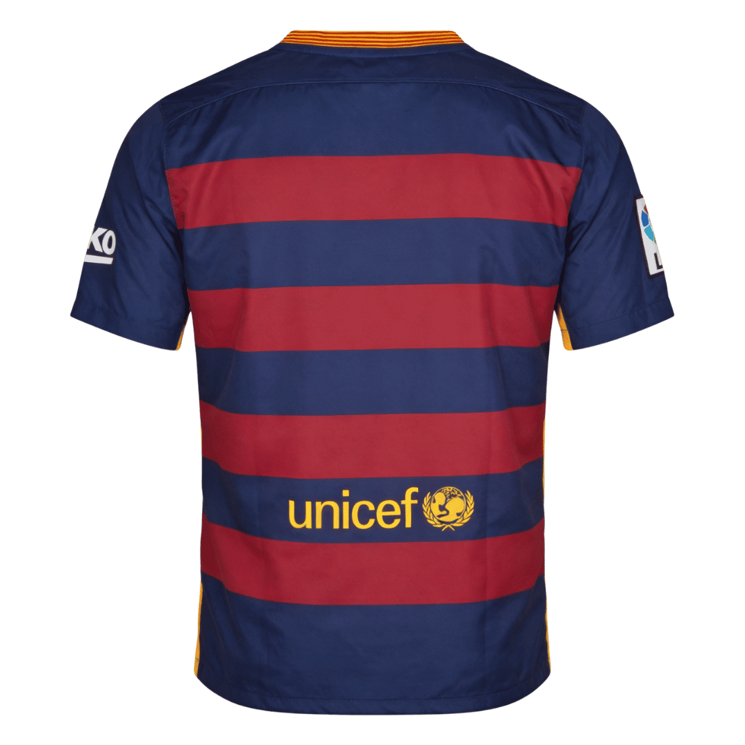 Retro Soccer Jersey Barcelona Home 2015/16