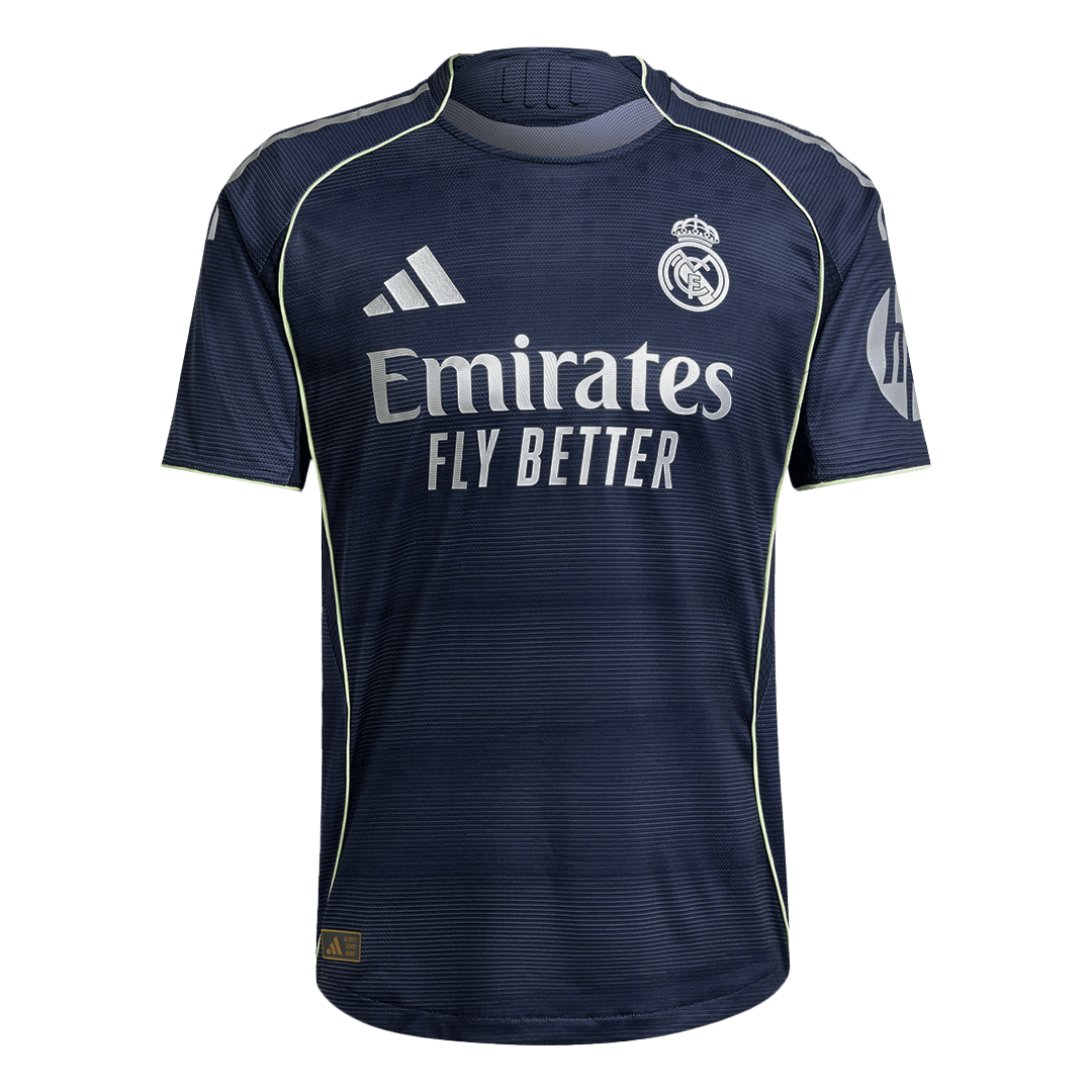 VALVERDE #8 Real Madrid Away Authentic Soccer Jersey 2025/26