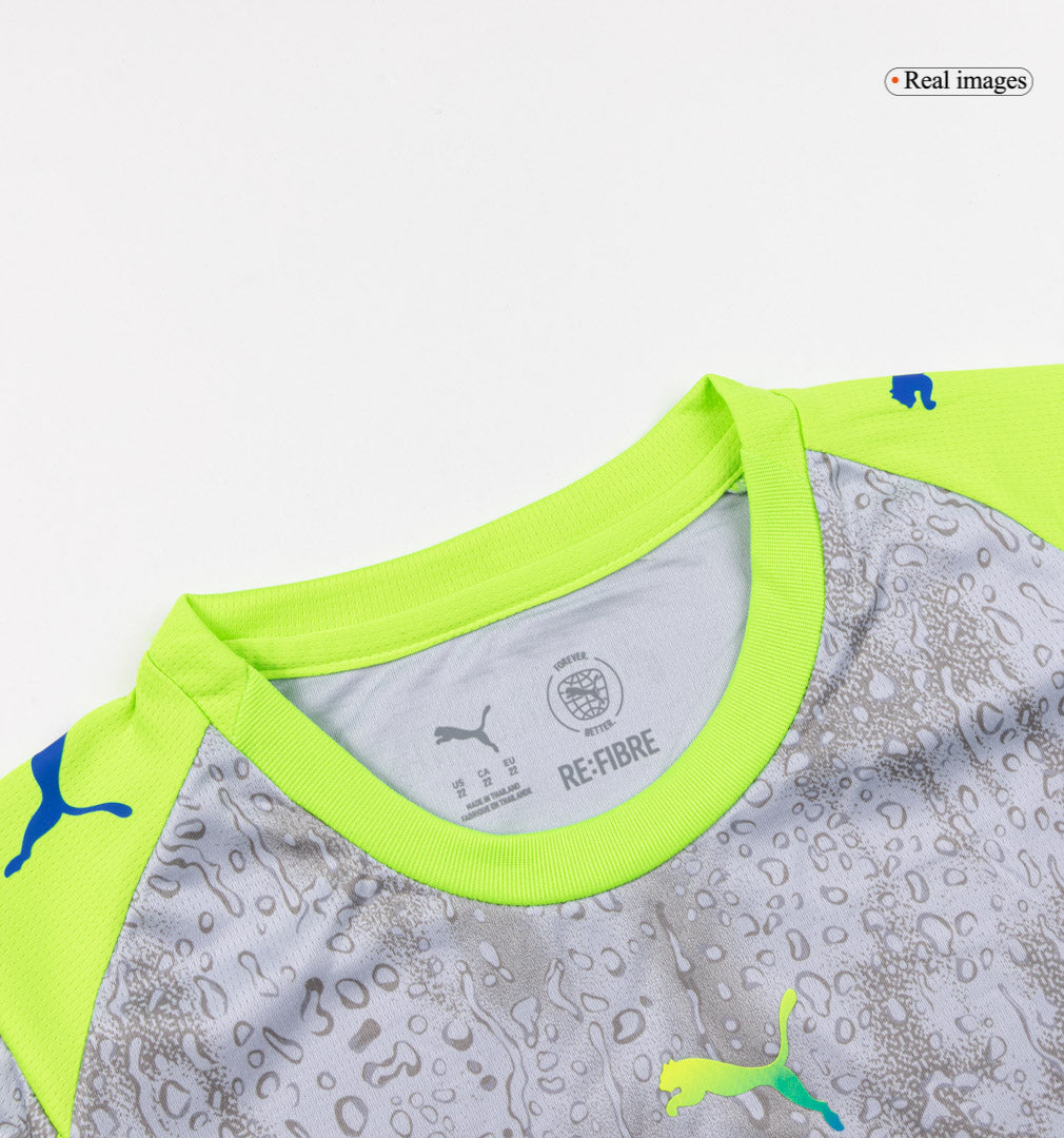 Manchester City Third Away Kids Soccer Jerseys Kit 2025/26