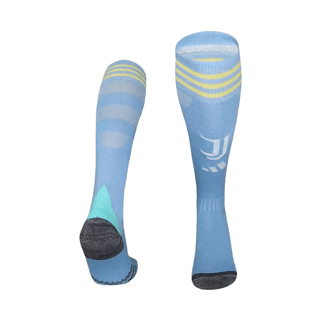 Juventus Away Soccer Socks 2025/26 Kids