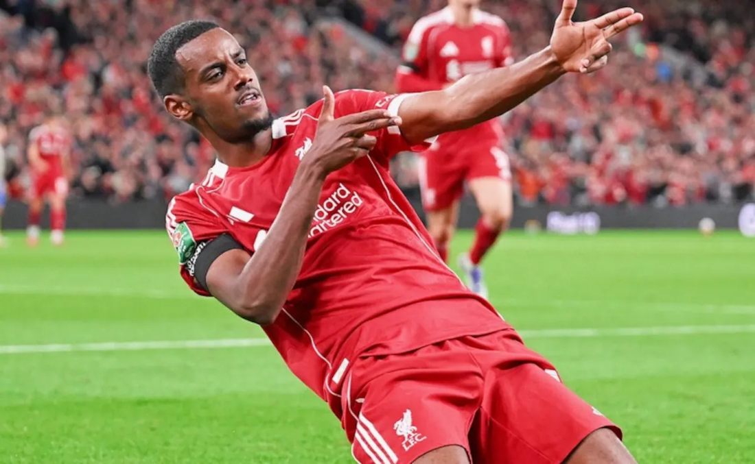 Isaac Scores First Goal for Liverpool in Carabao Cup Victory