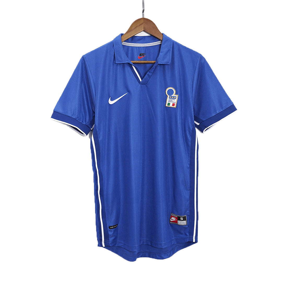 Retro Soccer Jersey Italy Home World Cup 1998