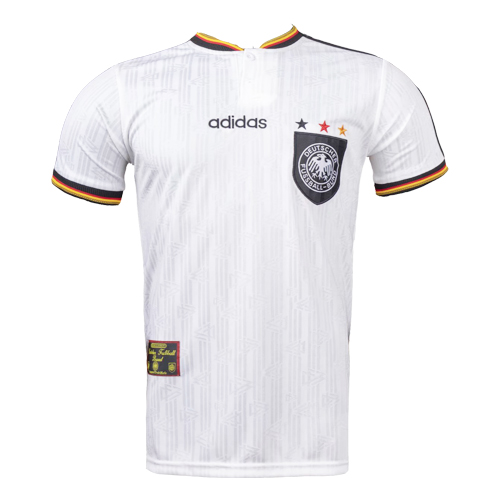 Retro Soccer Jersey Germany Home Euro Cup 1996