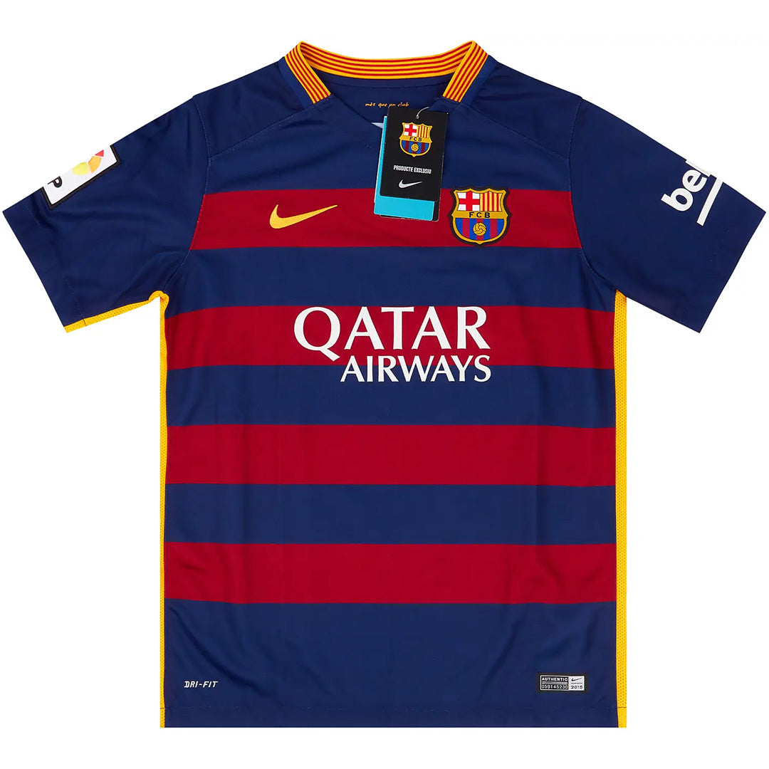 Retro Soccer Jersey Barcelona Home 2015/16