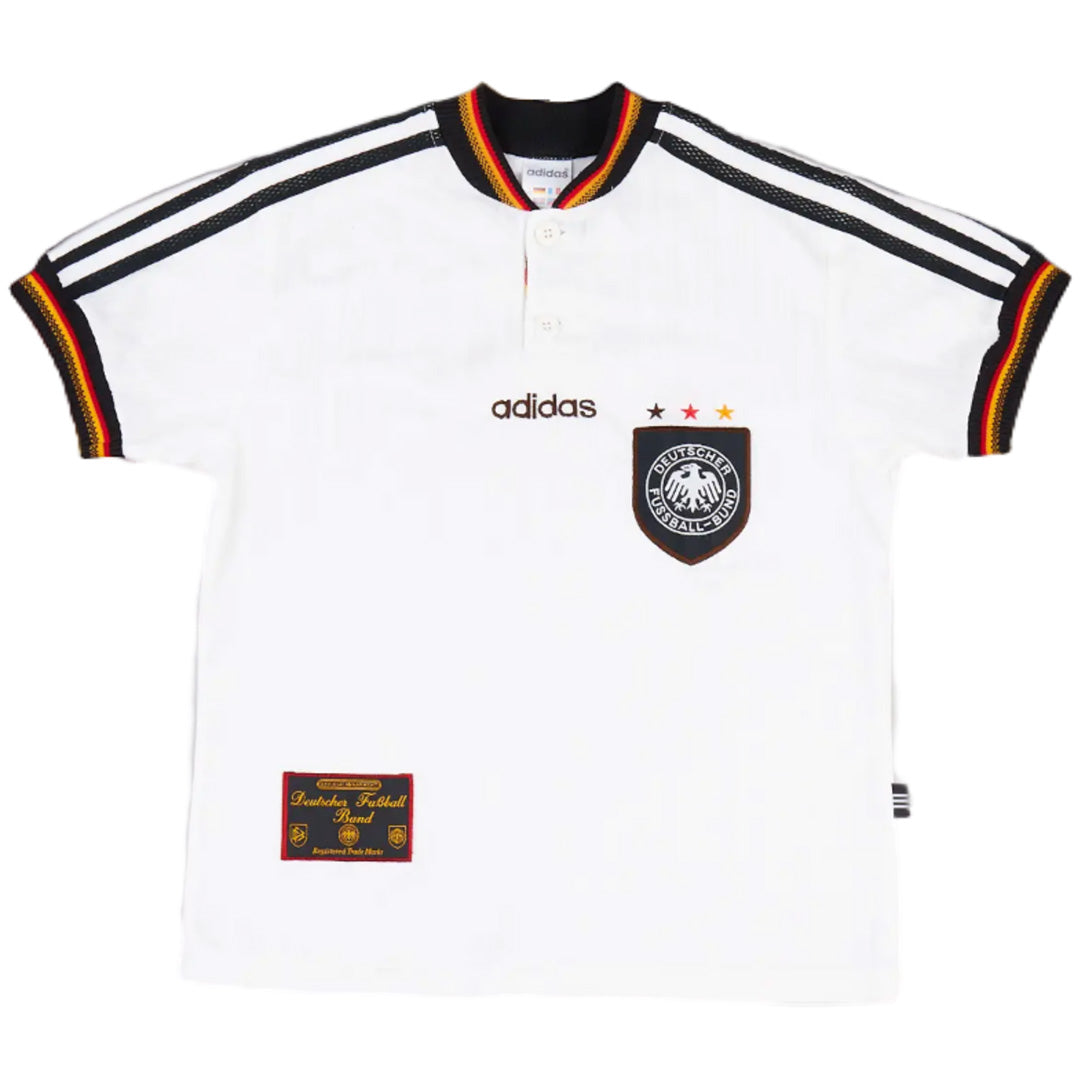Retro Soccer Jersey Germany Home Euro Cup 1996