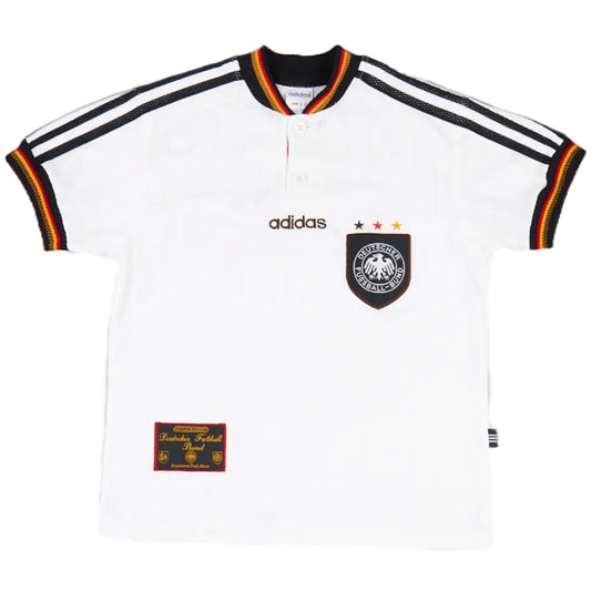 Retro Soccer Jersey Germany Home Euro Cup 1996