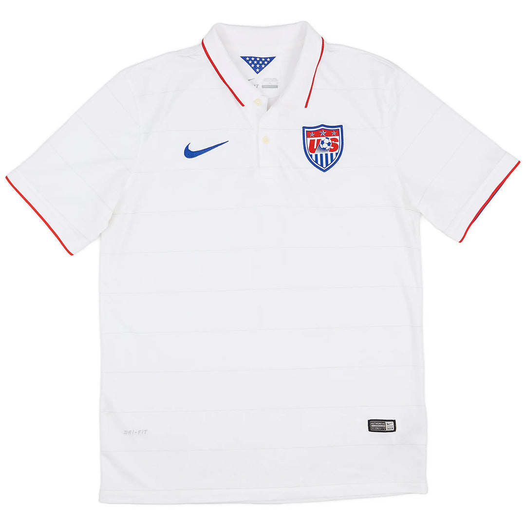 Retro Soccer Jersey USA Home 2014/15
