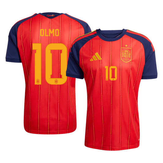 OLMO #10 Spain Home Soccer Jersey 2026