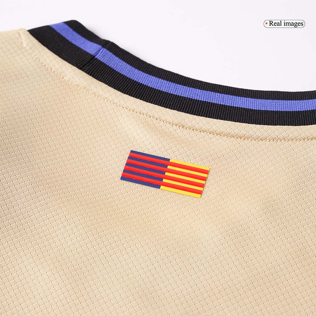 PEDRI #8 Barcelona Away Soccer Jersey 2025/26 -UCL