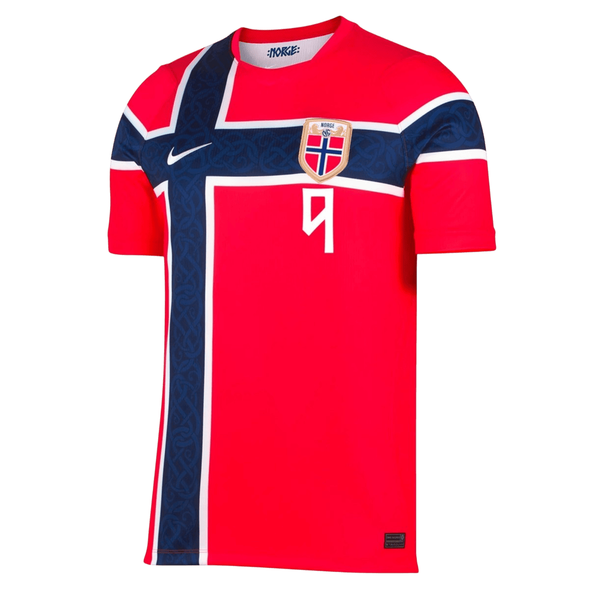 BRAUT HAALAND #9 Norway Home Soccer Jersey World Cup 2026