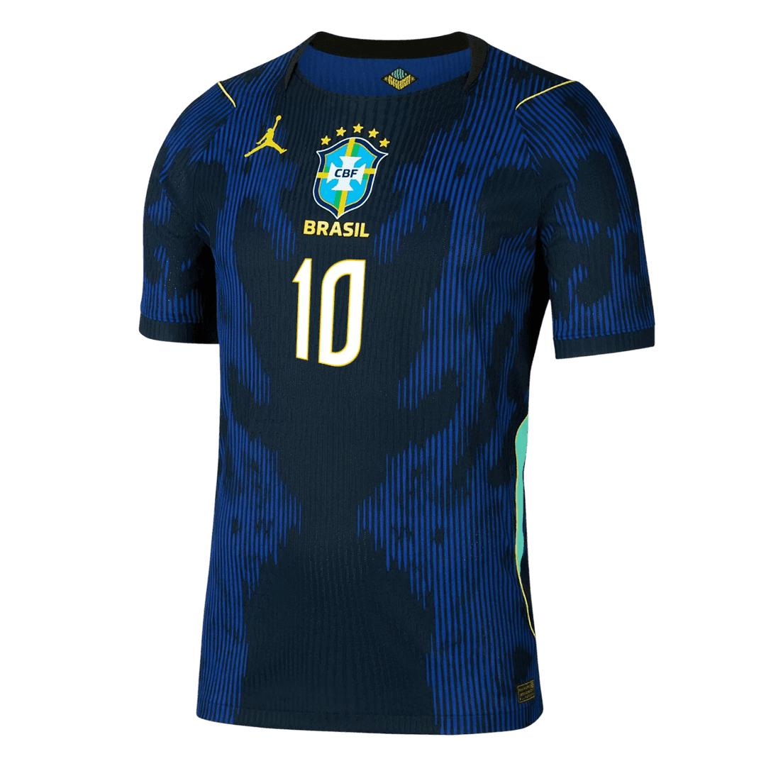 NEYMAR JR. #10 Brazil Away Player Version Jersey World Cup 2026
