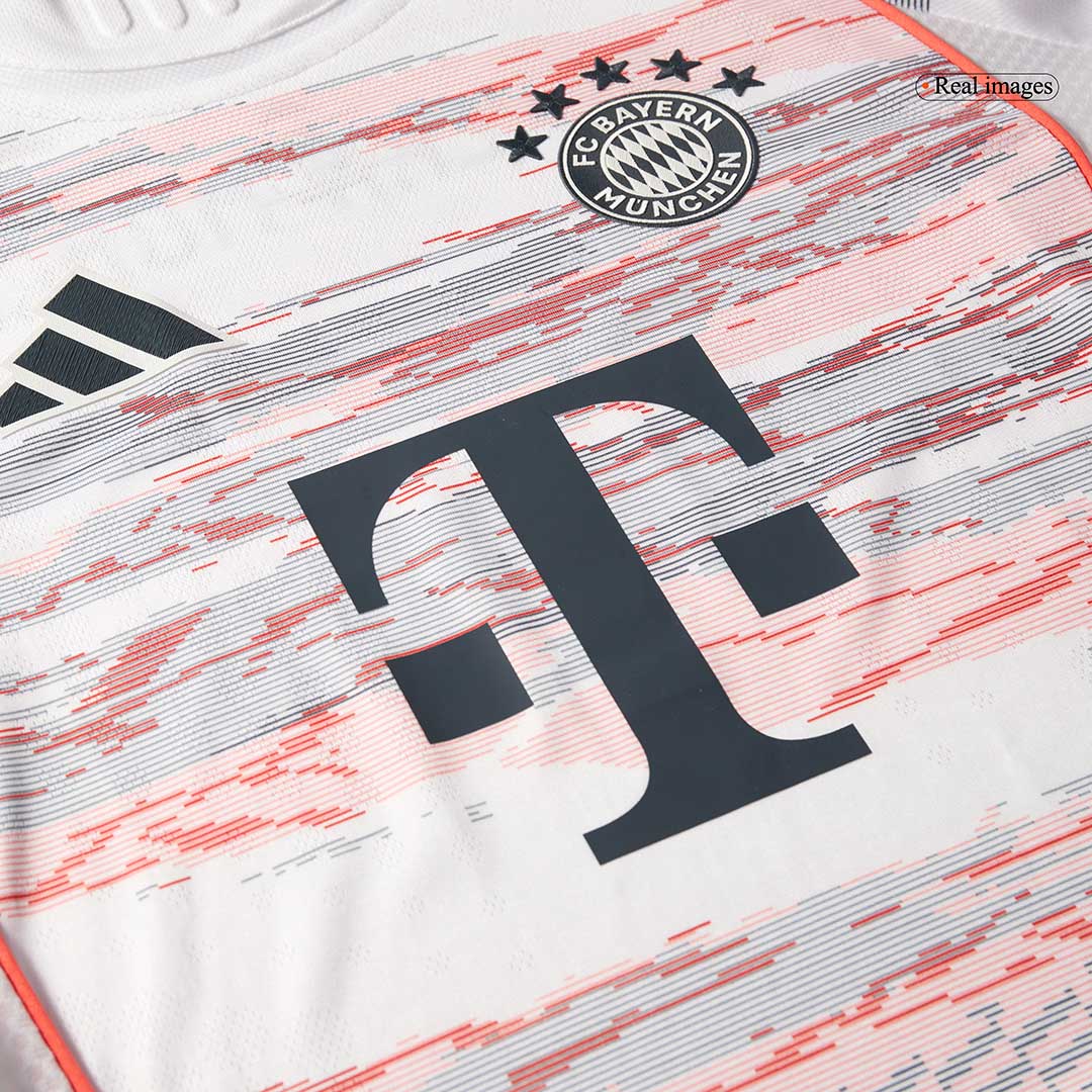 Authentic  MULLER  #25 Bayern Munich Away Soccer Jersey 2025/26 White