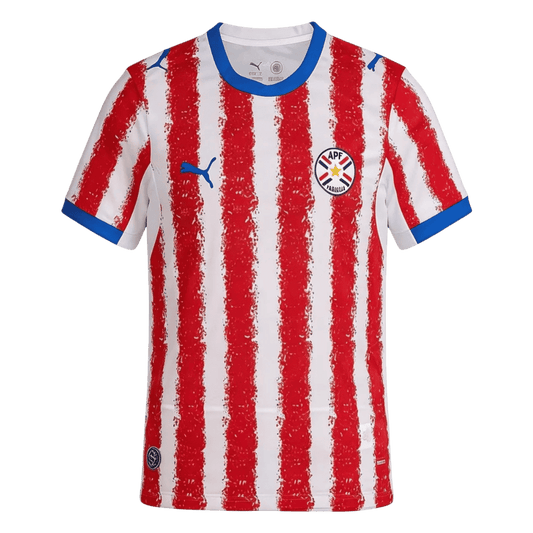 Paraguay Home Soccer Jersey World Cup 2026