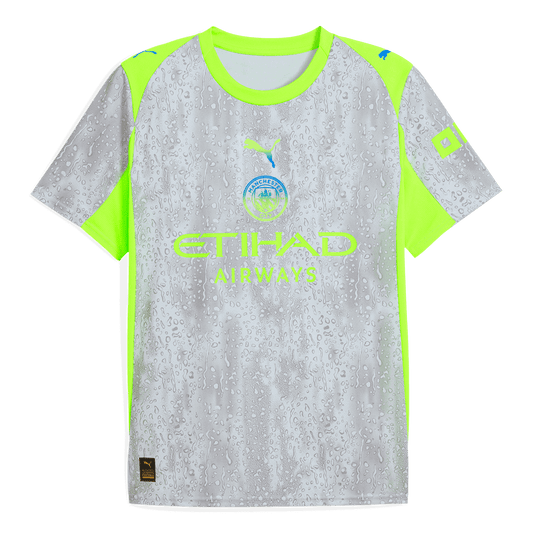 $8.9 Manchester City Third Away Soccer Jersey 2025/26