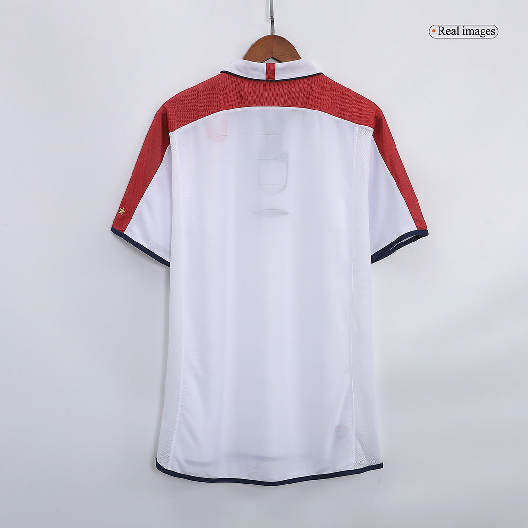 Retro Soccer Jersey England Home Euro Cup 2004