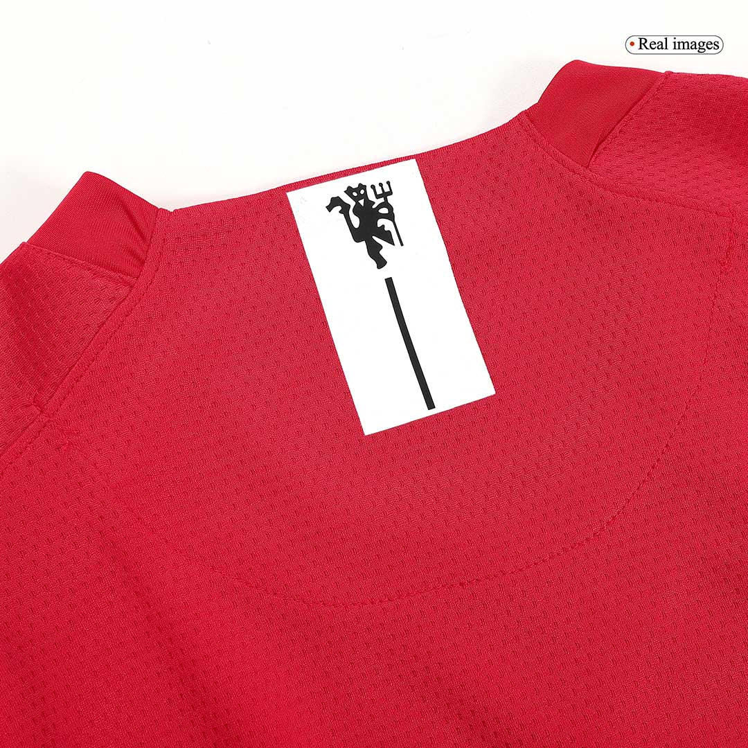 RONALDO #7 Manchester United Retro Jersey Home Soccer Shirt 2007/08 - UCL Final