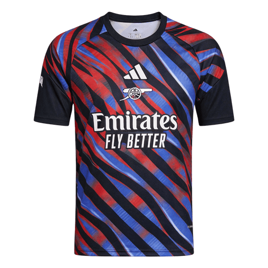 Arsenal Pre-Match Soccer Jersey 2025/26 Blue&Red
