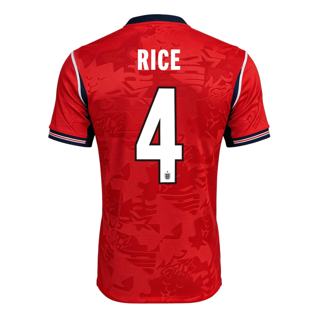 RICE #4 England Away Player Version Jersey World Cup 2026