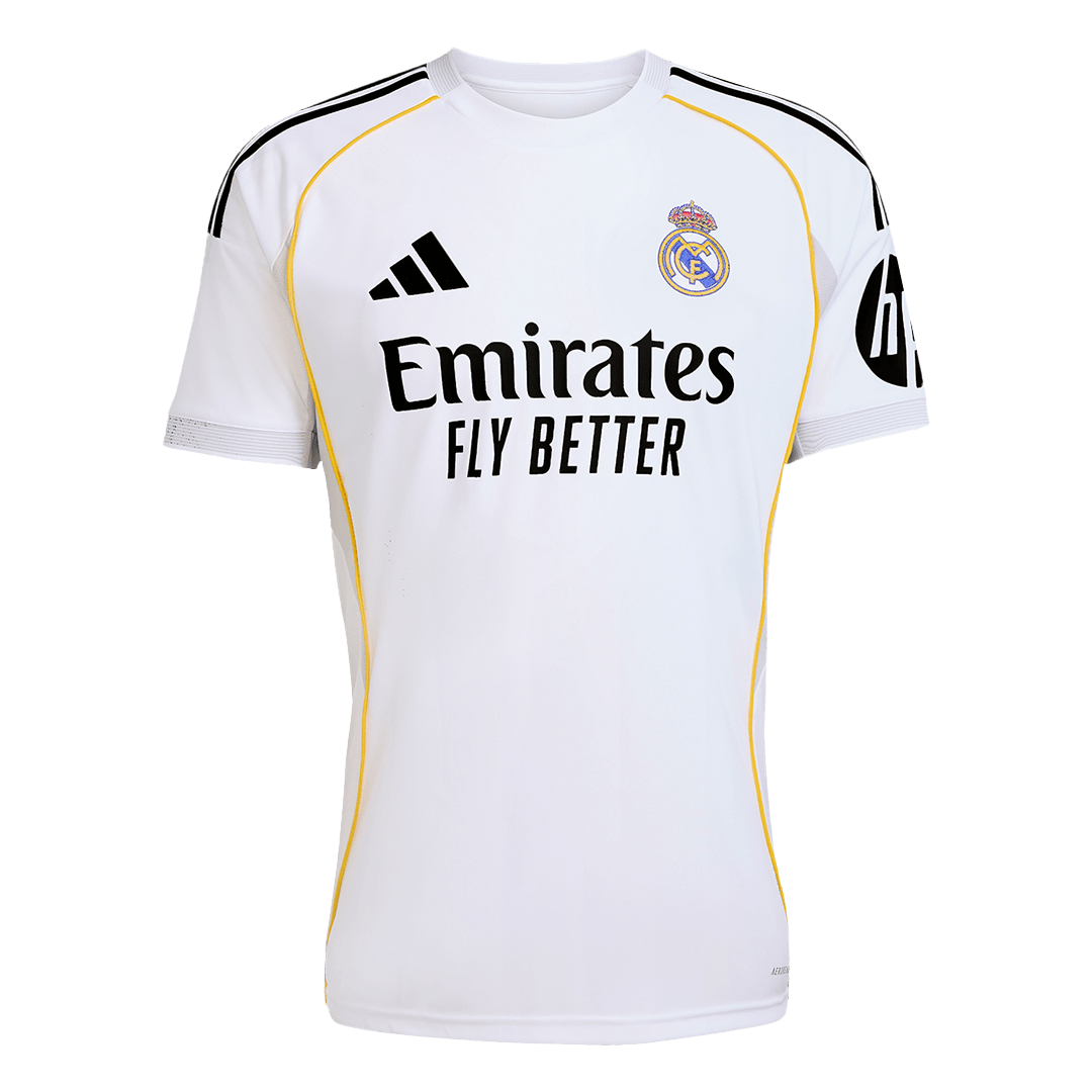 MBAPPÉ #10 Real Madrid Soccer Jersey Home Custom Shirt 2025/26