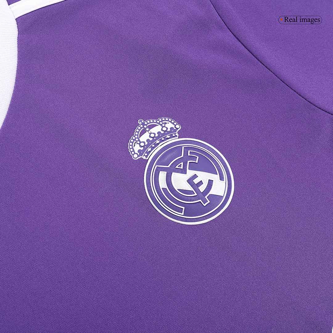 SERGIO RAMOS #4 Retro Real Madrid Jersey Away Soccer Shirt 2016/17