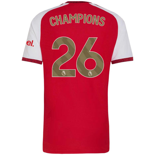 CHAMPIONS #26 Arsenal Home Player Version Jersey 2026/27