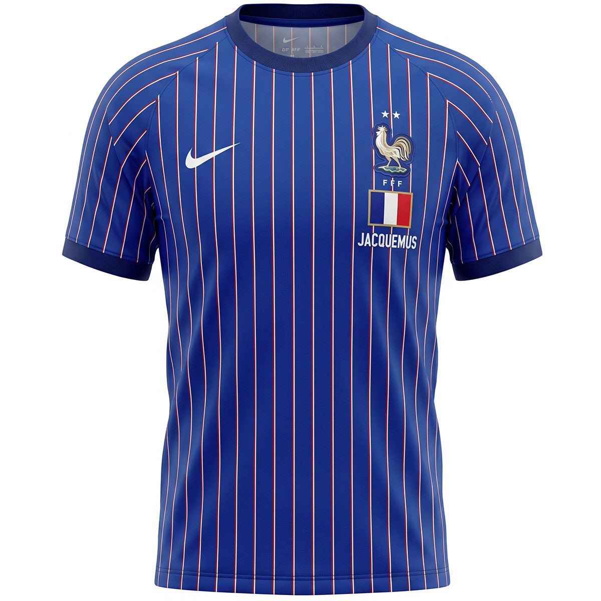 France Pre-Match Soccer Jersey World Cup 2026 Blue