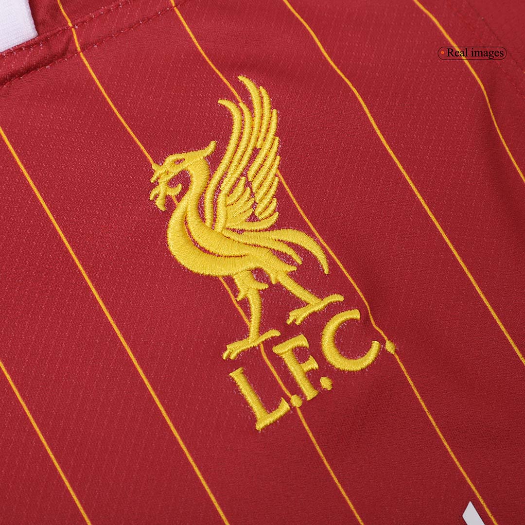 DIOGO J. #20 Liverpool Home Soccer Jersey 2024/25 Red - UCL