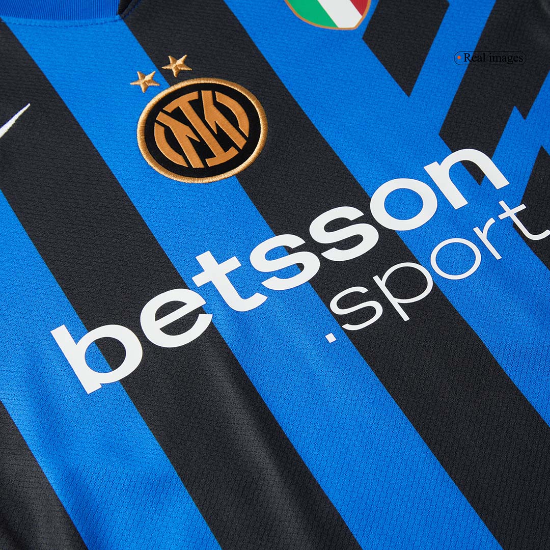 Gift-Inter Milan Soccer Jersey Home Custom Shirt 2024/25