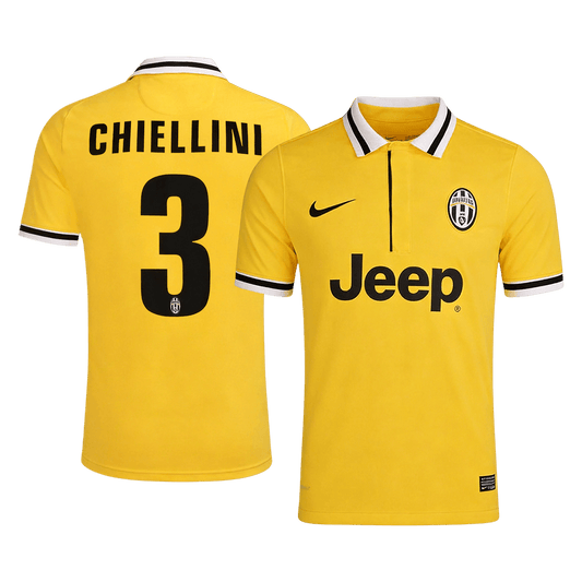 Retro Soccer Jersey CHIELLINI #3 Juventus Away 2013/14