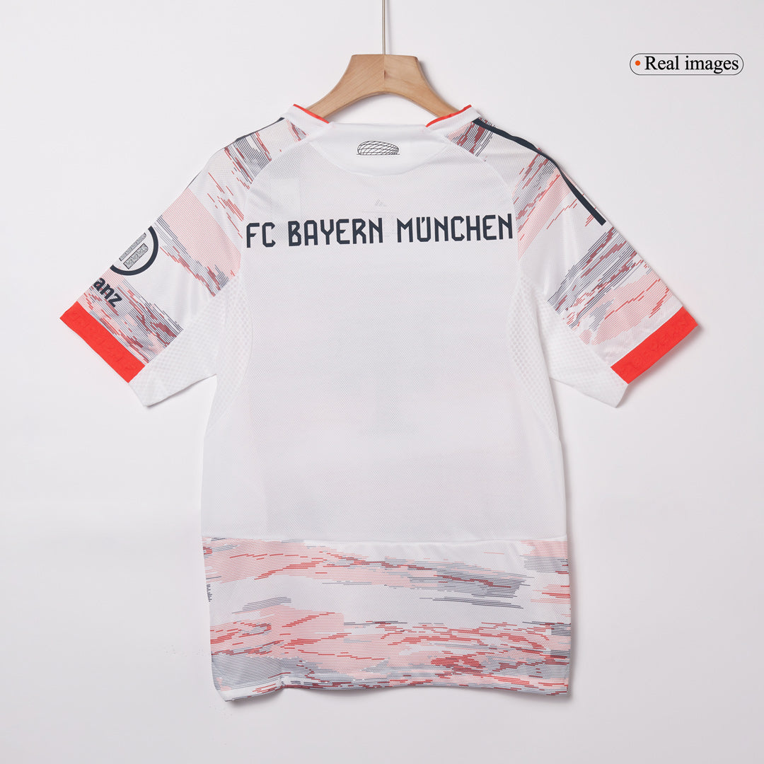 Authentic  MULLER  #25 Bayern Munich Away Soccer Jersey 2025/26 White