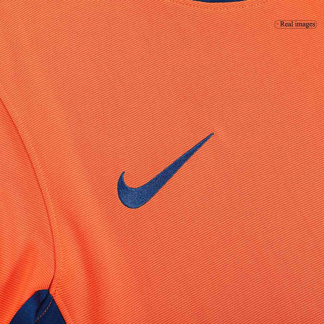 MALEN #18 Netherlands Home Soccer Jersey Euro 2024