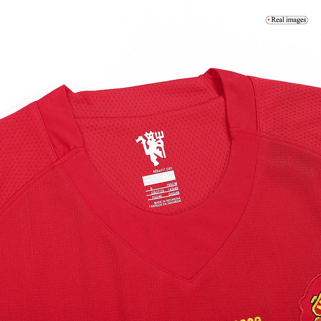 Retro Jersey RONALDO #7 Manchester United Retro Jersey Home Soccer Shirt 2007/08 - UCL Final