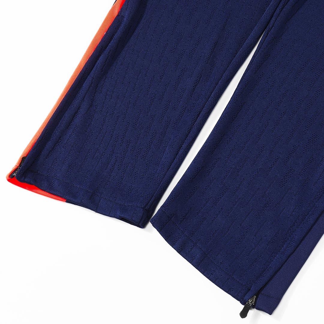 Barcelona 1/4 Zip Tracksuit 2025/26 Kids Black&Orange