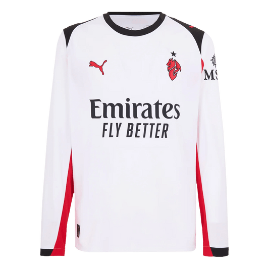 AC Milan Away Long Sleeve Soccer Jersey 2025/26
