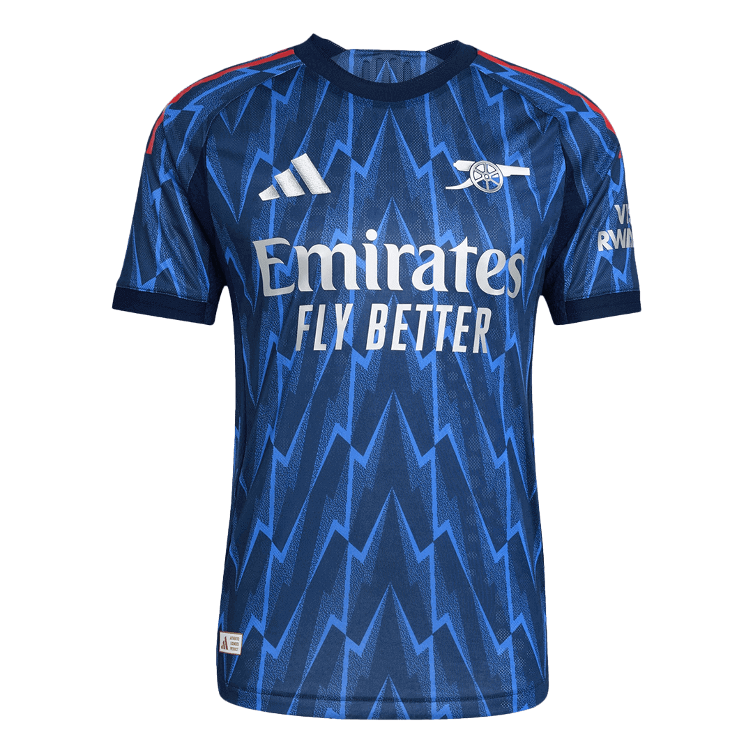 ØDEGAARD #8 arsenal Away Authentic Soccer Jersey 2025/26