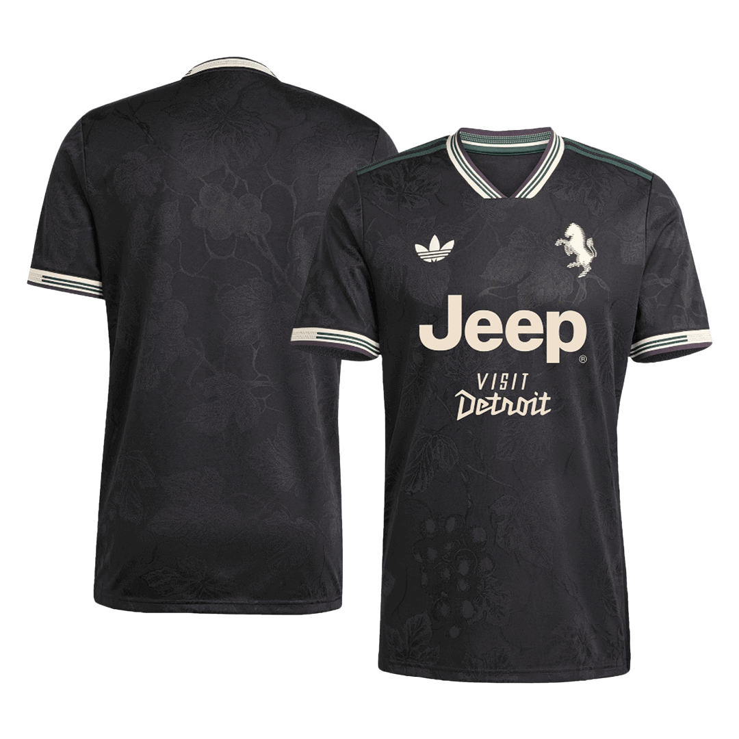 Juventus Third Away Authentic Soccer Jersey 2025/26 With Jeep advertising