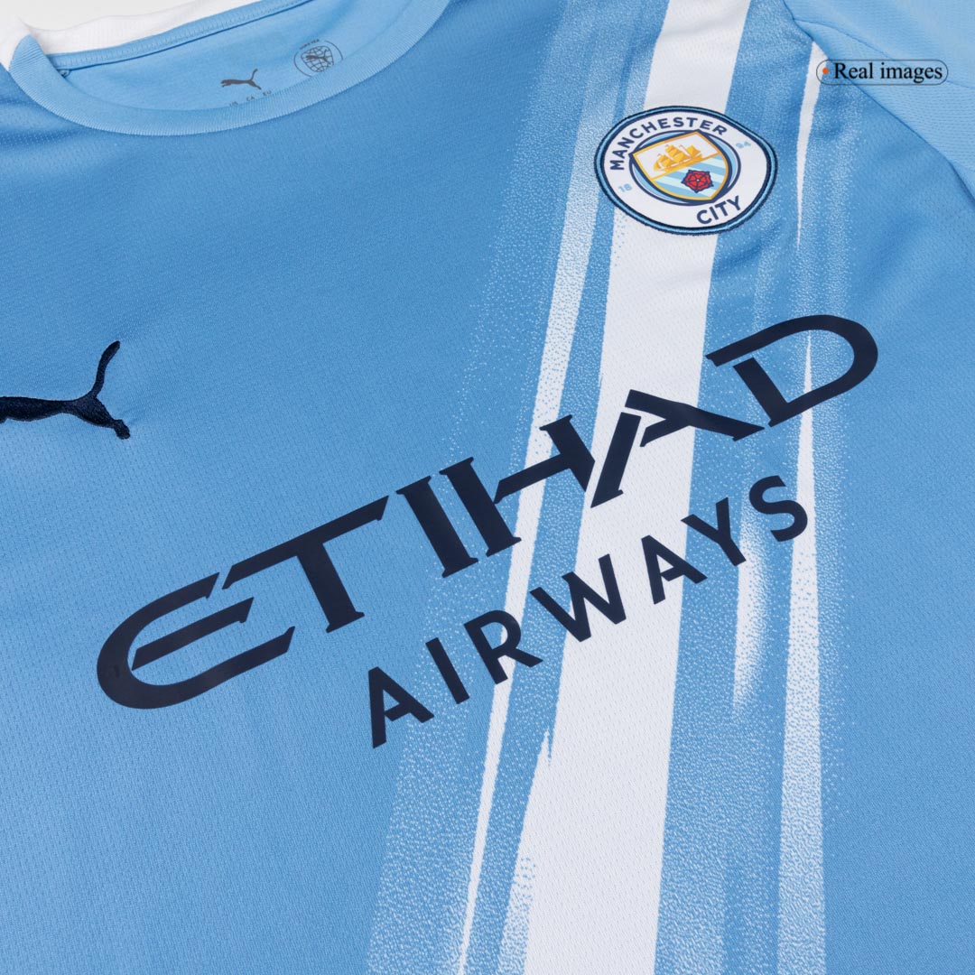 RODRIGO #16 Manchester City Home Soccer Jersey 2025/26