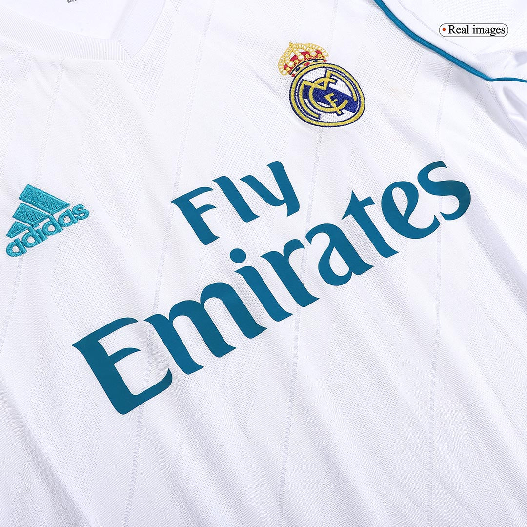 KROOS #8 Real Madrid Retro Jersey Home Soccer Shirt 2017/18