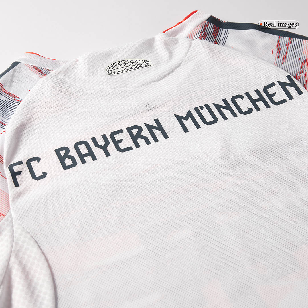 Authentic  MULLER  #25 Bayern Munich Away Soccer Jersey 2025/26 White